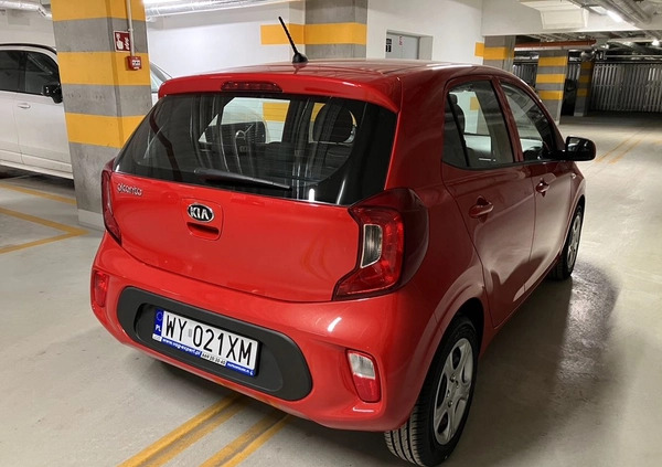 Kia Picanto cena 34400 przebieg: 49900, rok produkcji 2017 z Warszawa małe 154